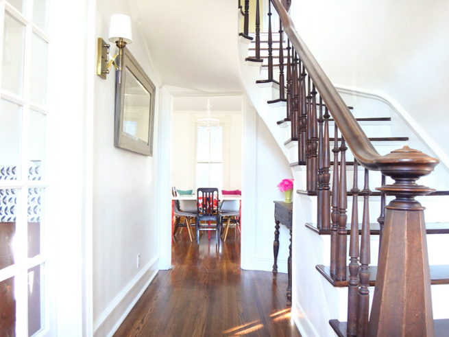 picture of stairway and hall